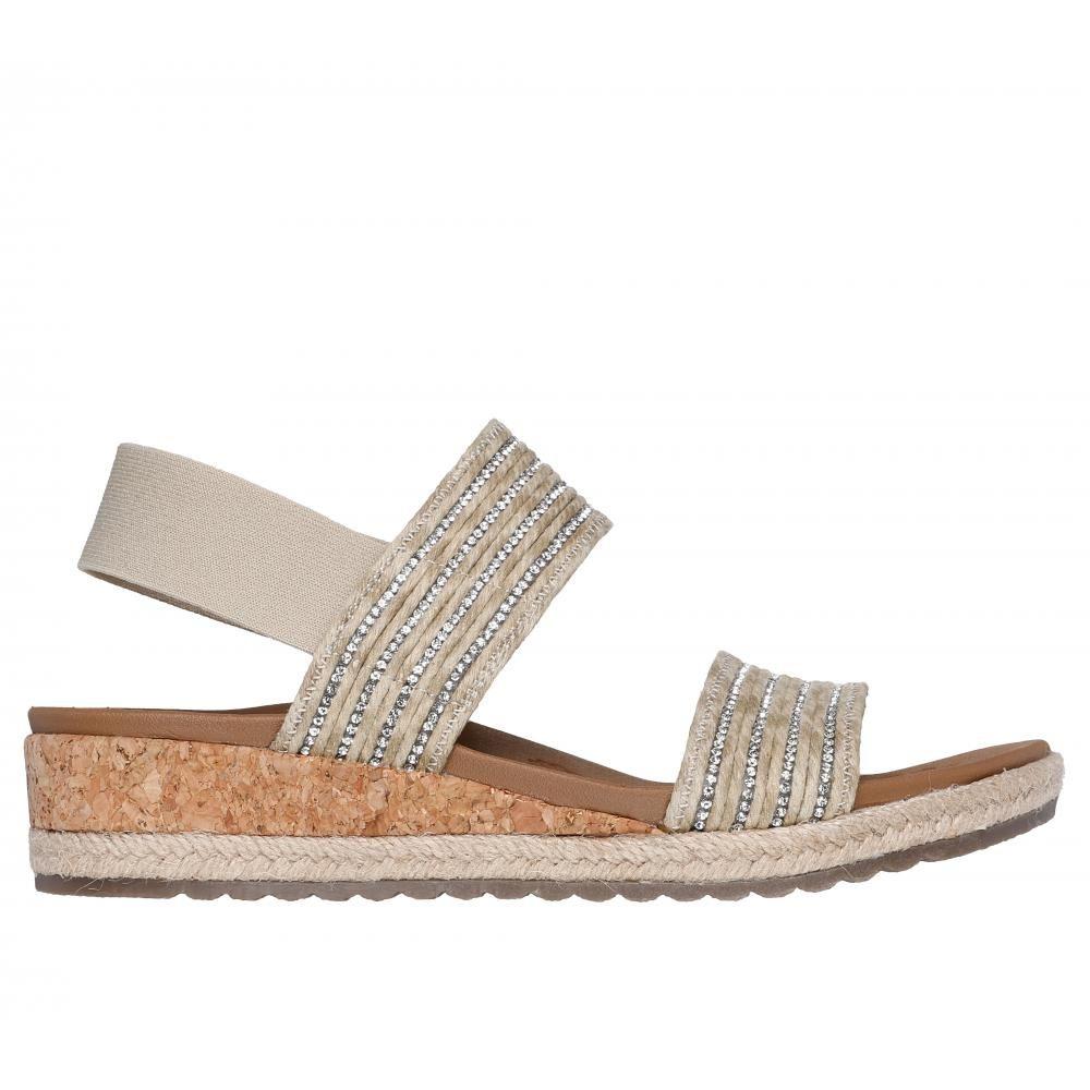 Sandalia Mujer Breezie Busy-Bee Beige Skechers-0