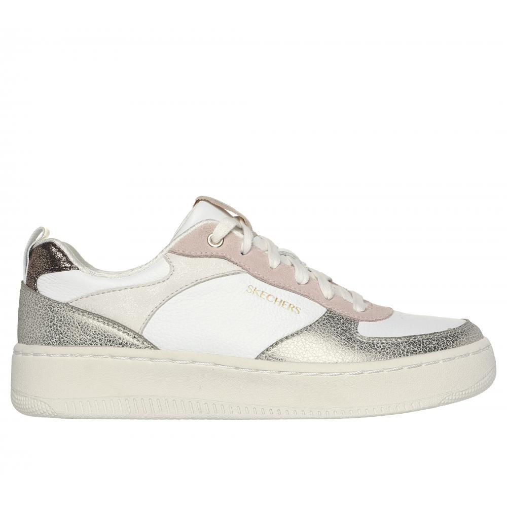 Zapatilla Mujer Sport Court 92 Sheer Shine Blanco Skechers-0