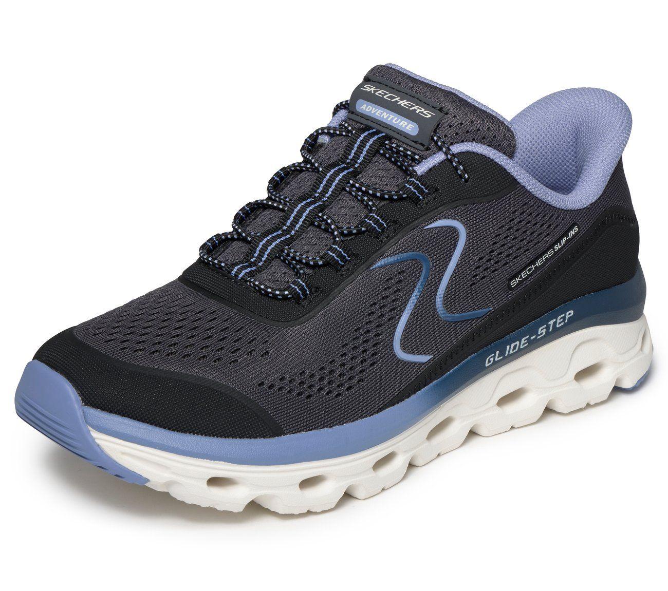 Zapatillas Mujer Slip-ins Glide-Step Sole Azul Skechers-4