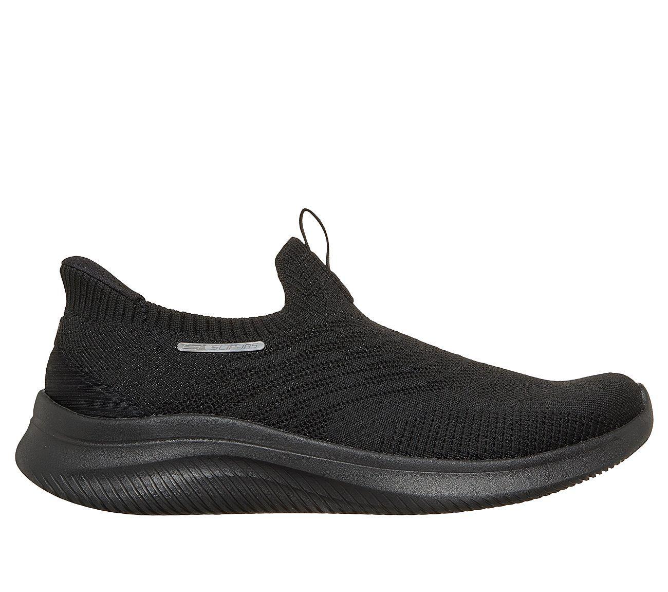 Zapatillas Skechers Mujer Slip-Ins Ultra Flex 4.0 Pure Negro-0