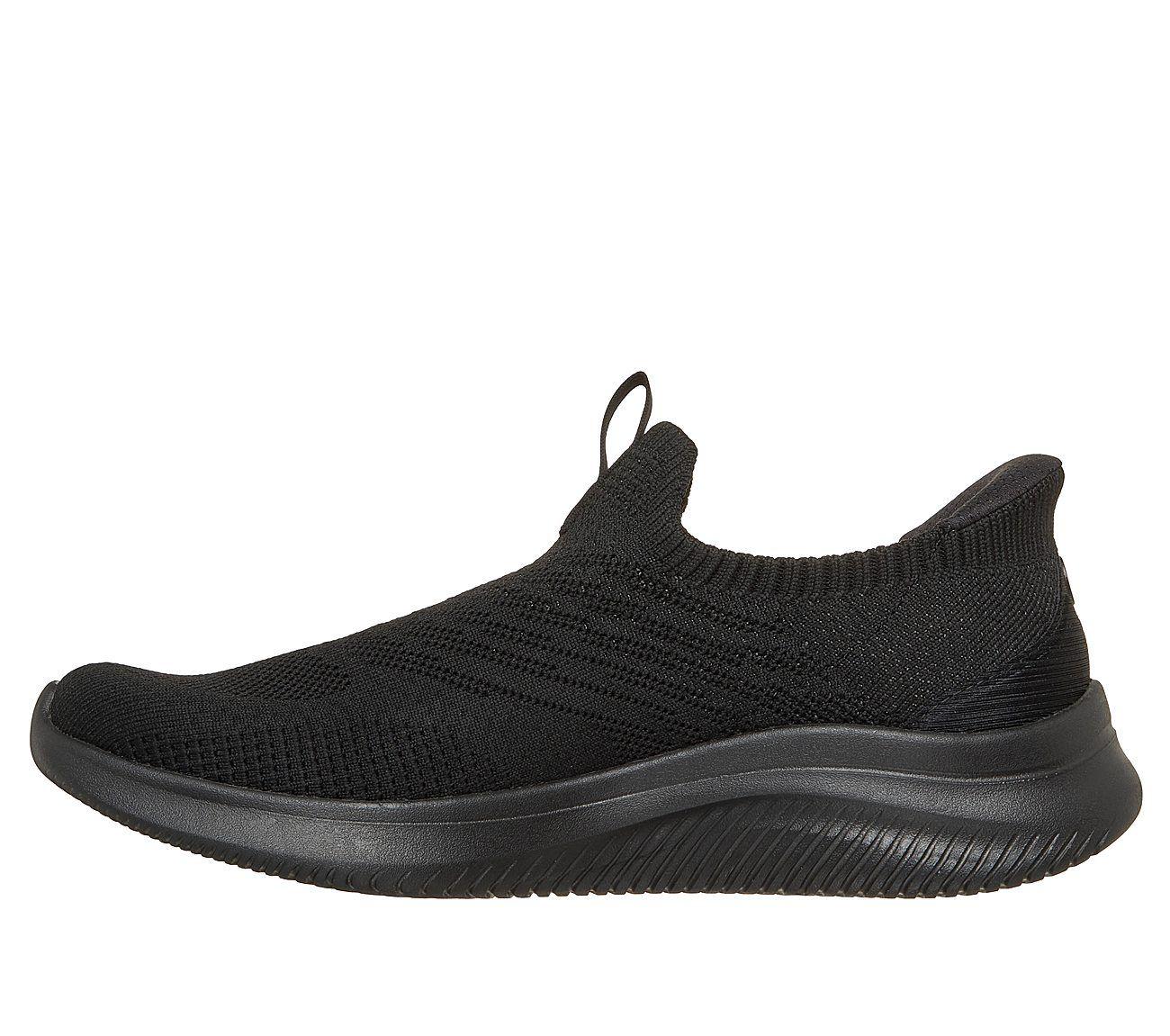 Zapatillas Skechers Mujer Slip-Ins Ultra Flex 4.0 Pure Negro-3