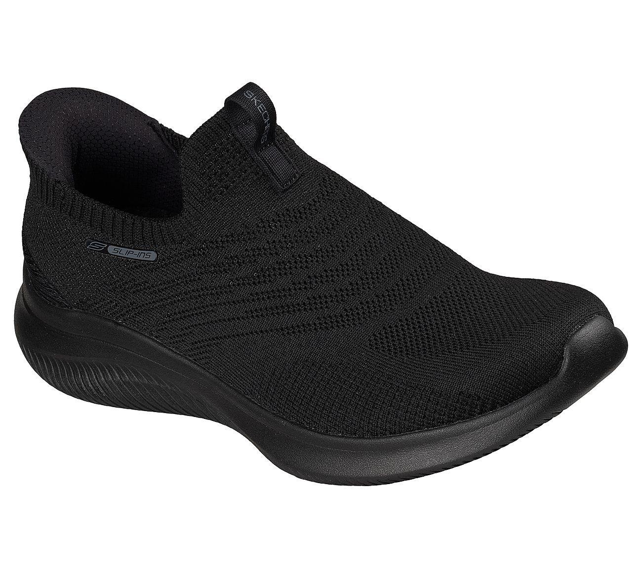 Zapatillas Skechers Mujer Slip-Ins Ultra Flex 4.0 Pure Negro-4