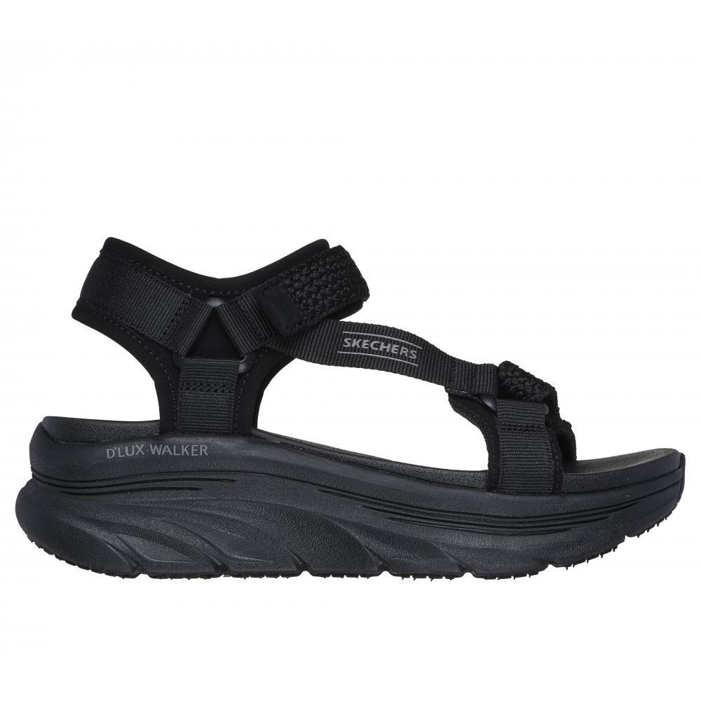 Sandalia Mujer D'Lux Walker Pretty Field Negro Skechers-0