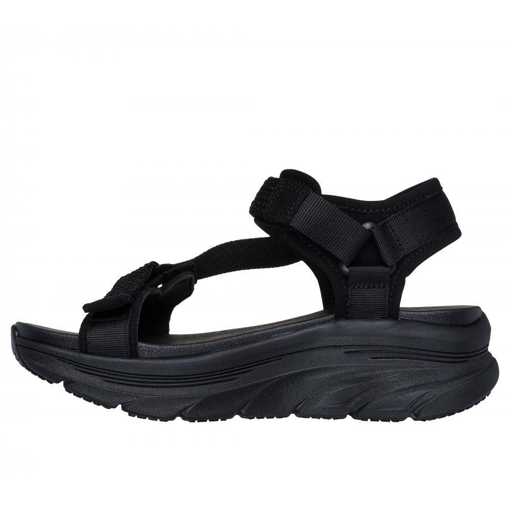 Sandalia Mujer D'Lux Walker Pretty Field Negro Skechers-3