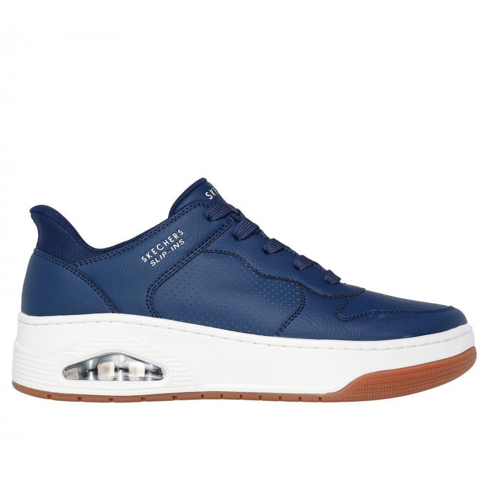 Zapatilla Hombre Uno Court Acacia Azul Skechers-0