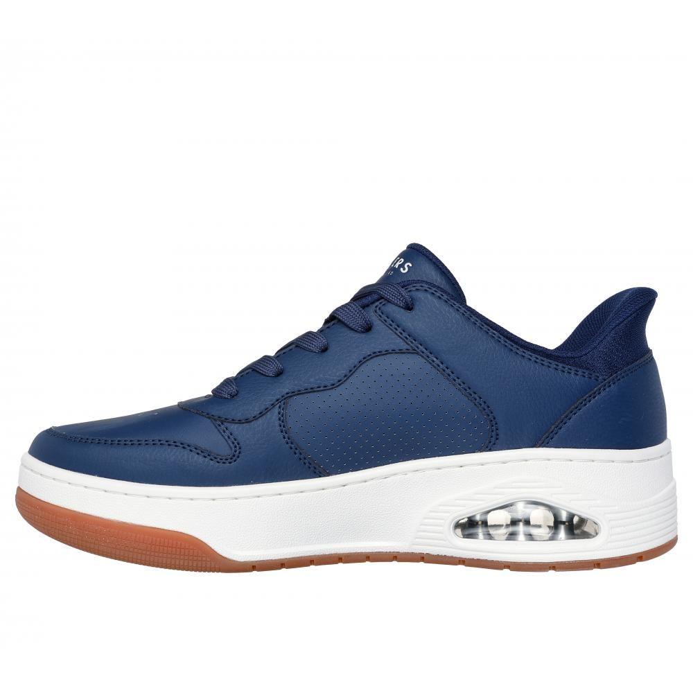 Zapatilla Hombre Uno Court Acacia Azul Skechers-3