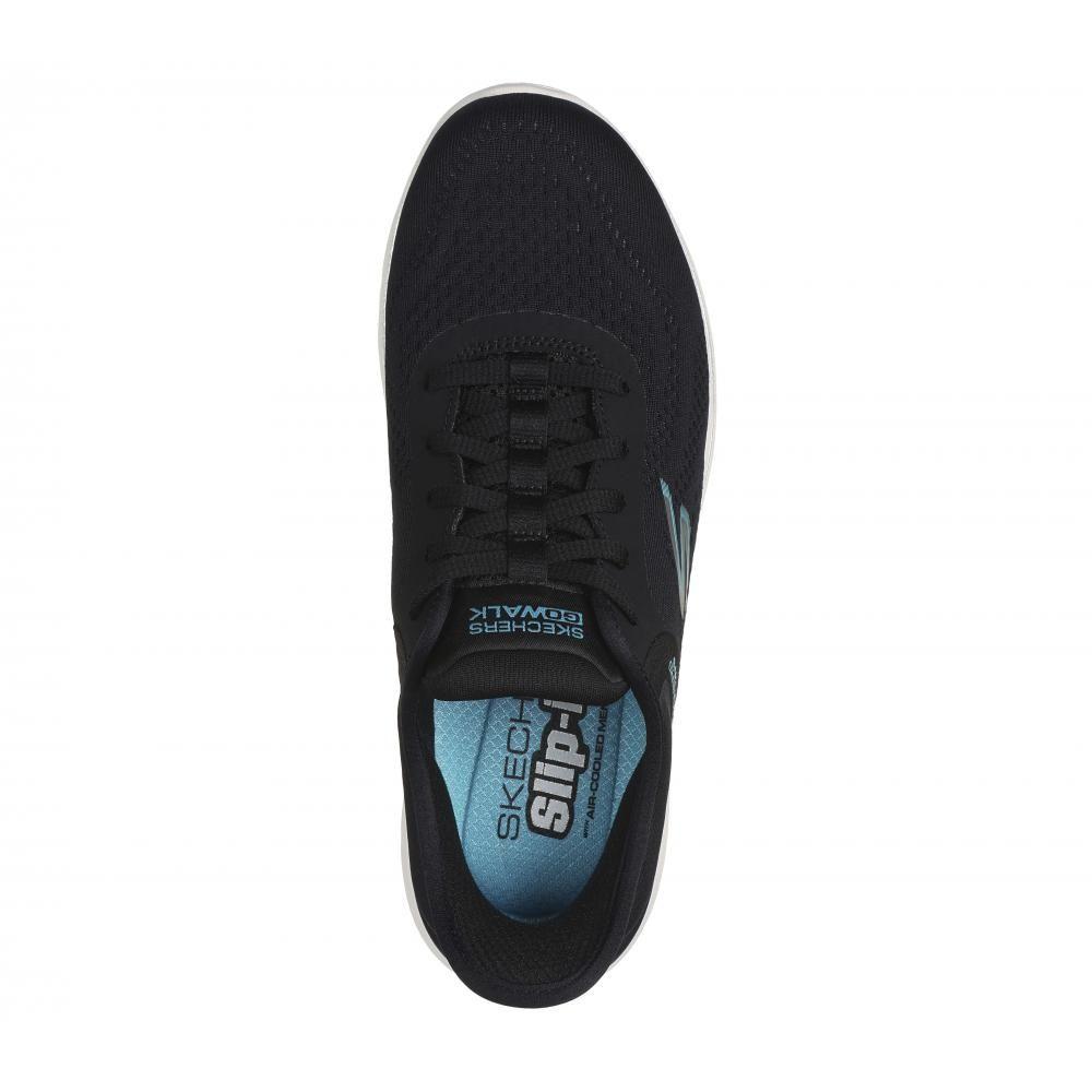 Zapatilla Mujer Skechers Slip-ins: Go Walk 7 Negro-1
