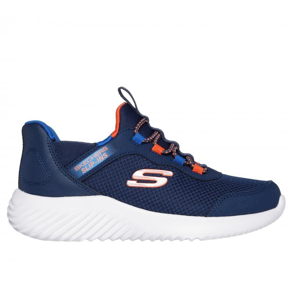Zapatilla Niño Skechers Slip-ins: Bounder Azul-0