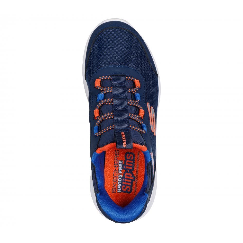 Zapatilla Niño Skechers Slip-ins: Bounder Azul-1