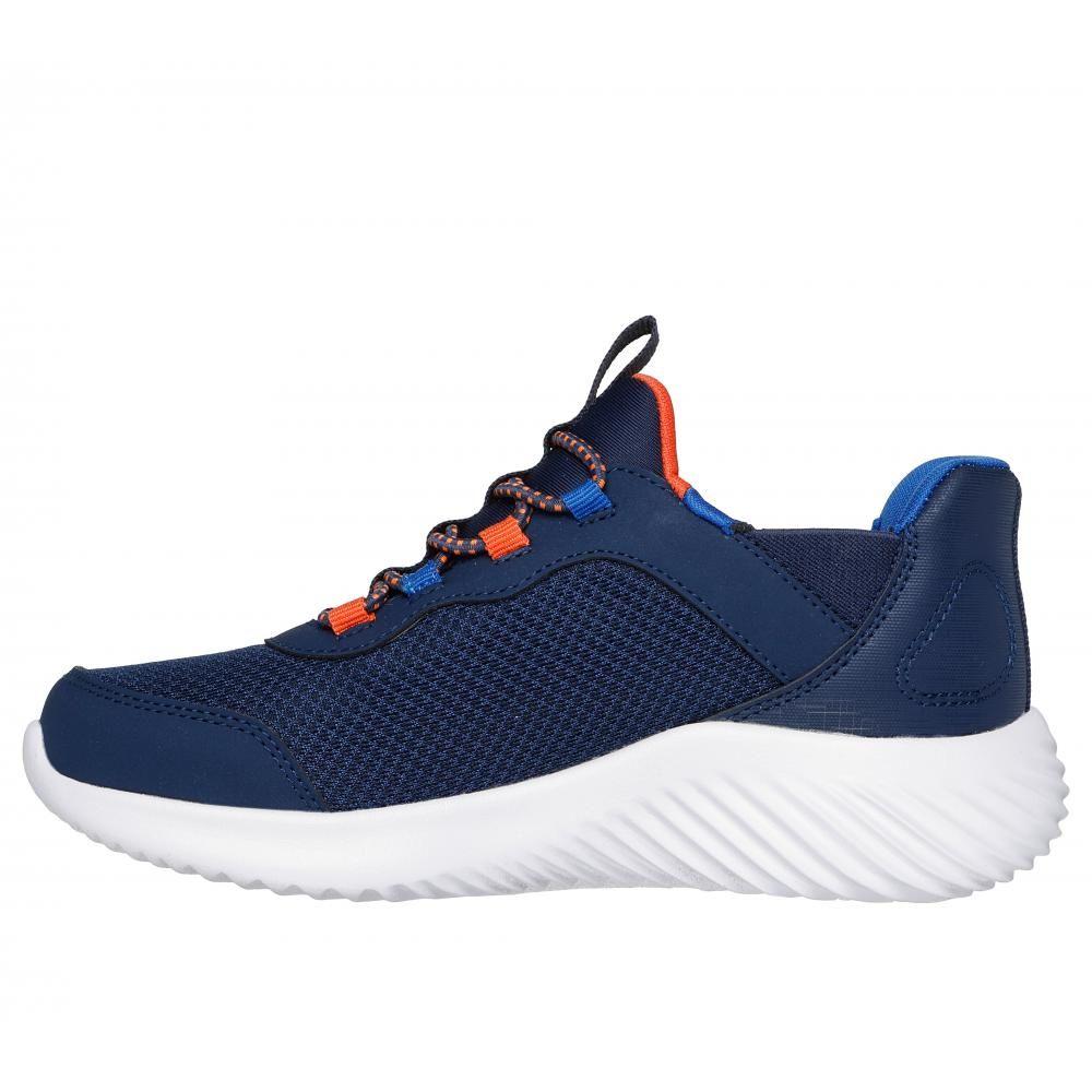 Zapatilla Niño Skechers Slip-ins: Bounder Azul-3