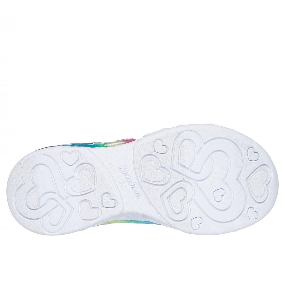 Zapatilla Niña Skechers Slip-ins: Infinite Heart Lights Negro-2