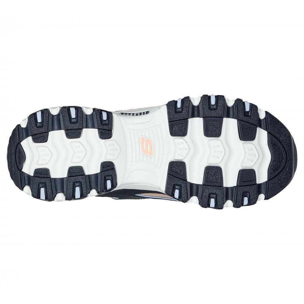 Zapatilla Mujer D'Lites Azul Skechers-2