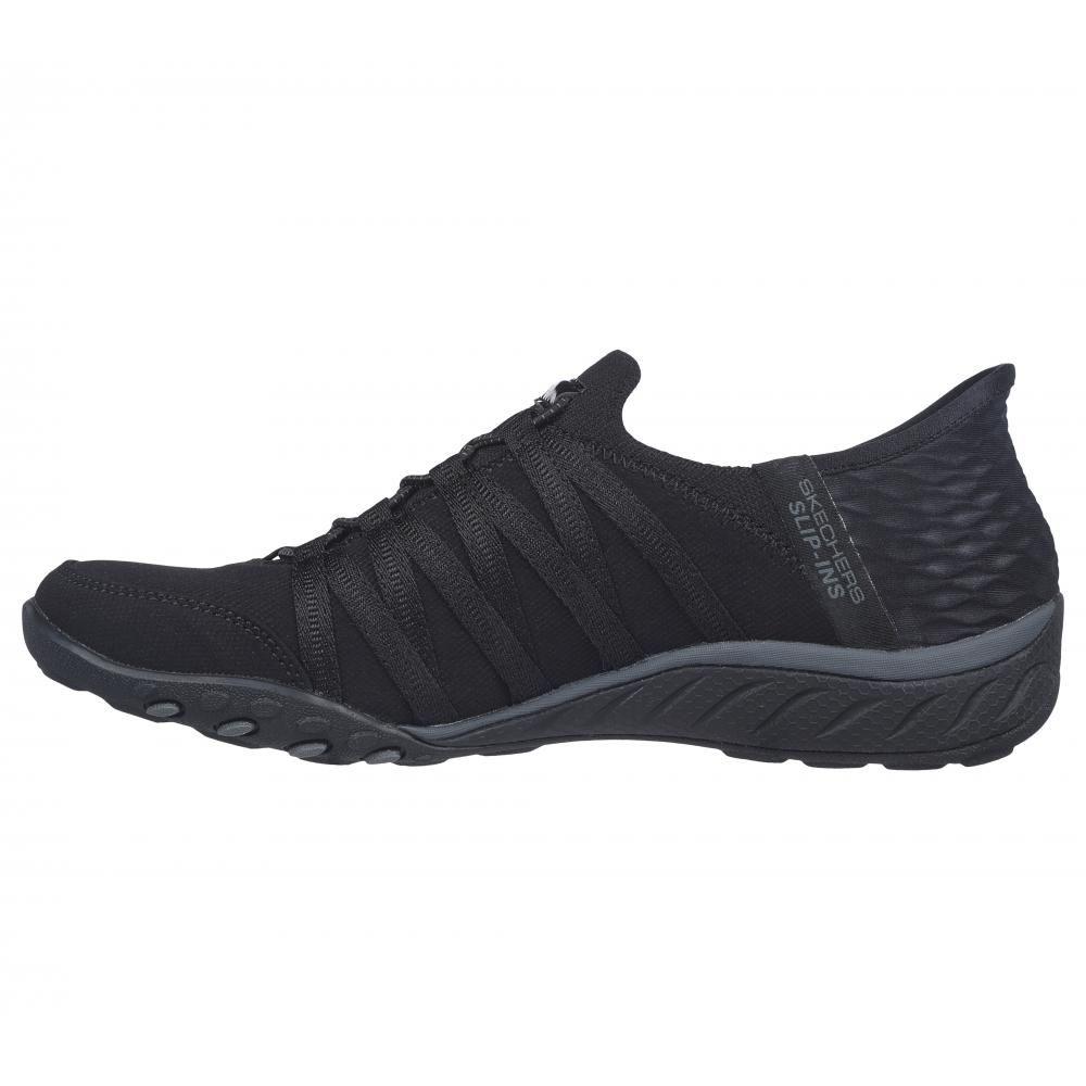 Zapatiila Mujer Skechers Slip-ins: Breathe-Easy Negro-3