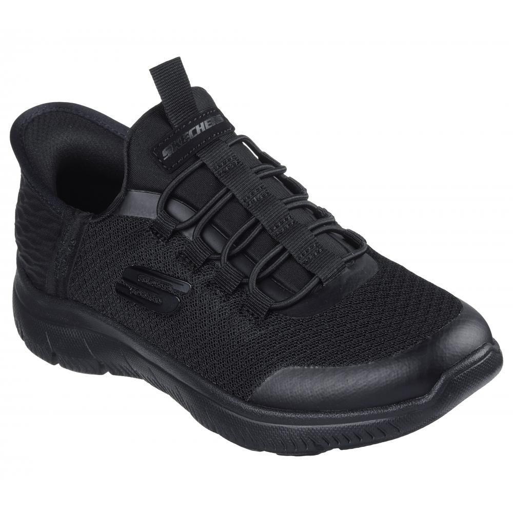 Zapatilla Niño Skechers Slip-ins: Summits Negro-4