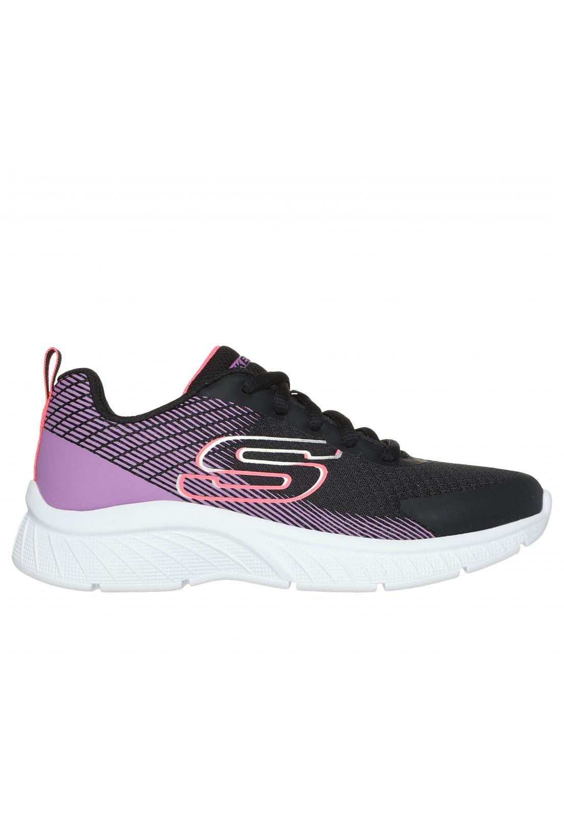 Zapatillas Niña Microspec Plus Negro PR Skechers-0
