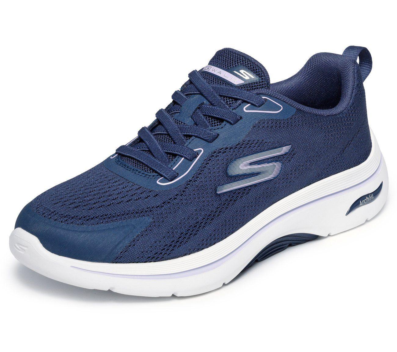 Zapatillas Mujer Go Walk Arch Fit 2.0 Cassy Azul Skechers-4