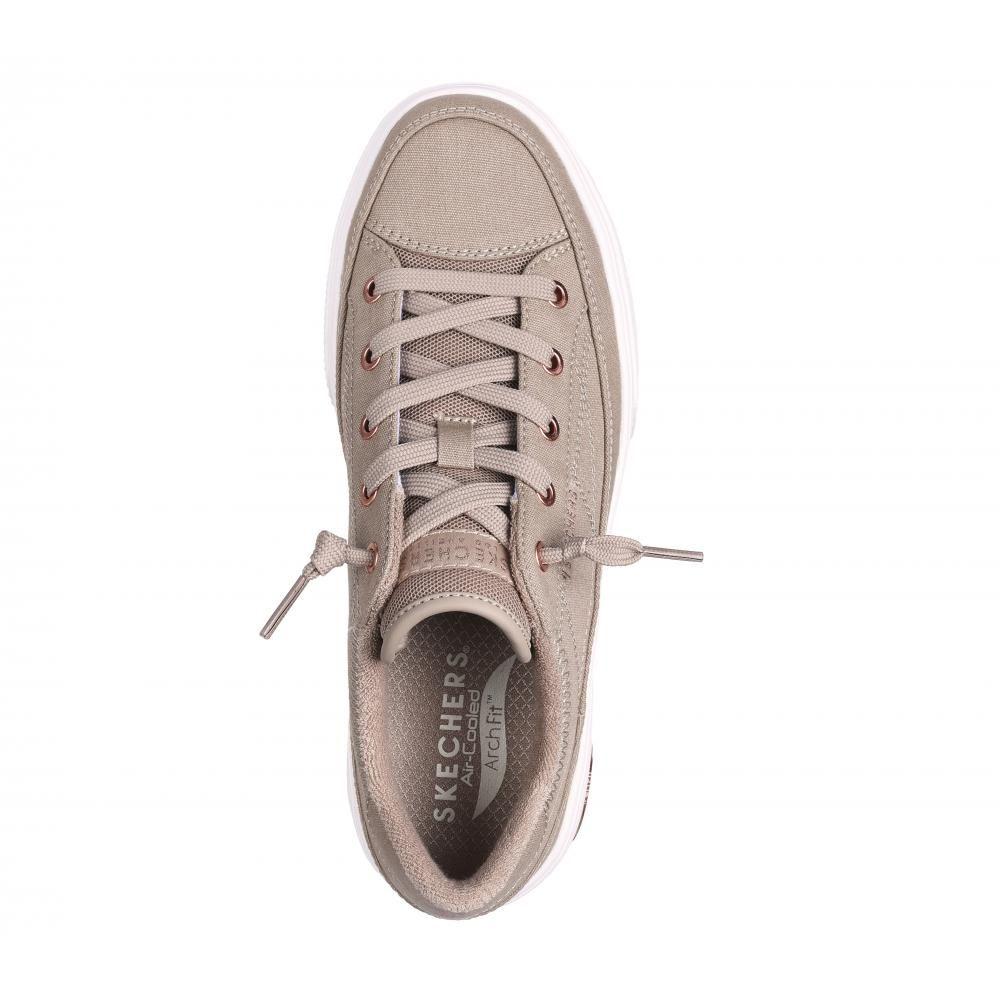 Zapatilla Mujer Arch Fit Arcade Meet Ya There Beige Skechers-1