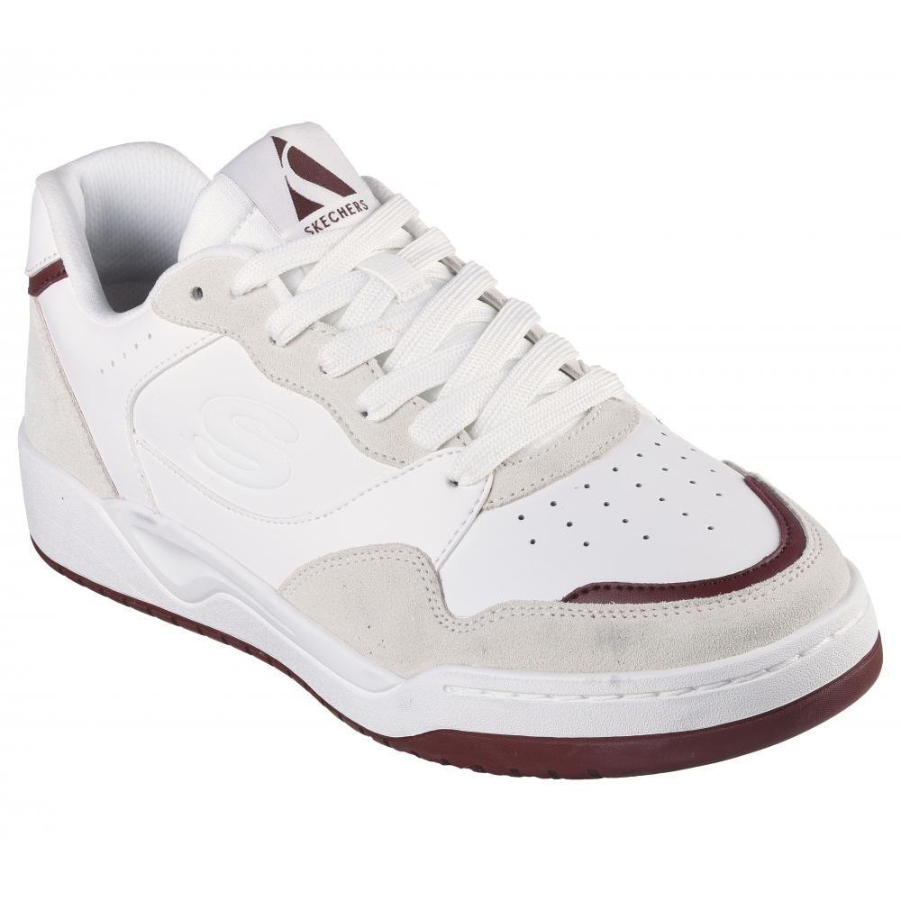 Zapatilla Hombre Koopa Volley Low Lifestyle Blanco  Skechers-4