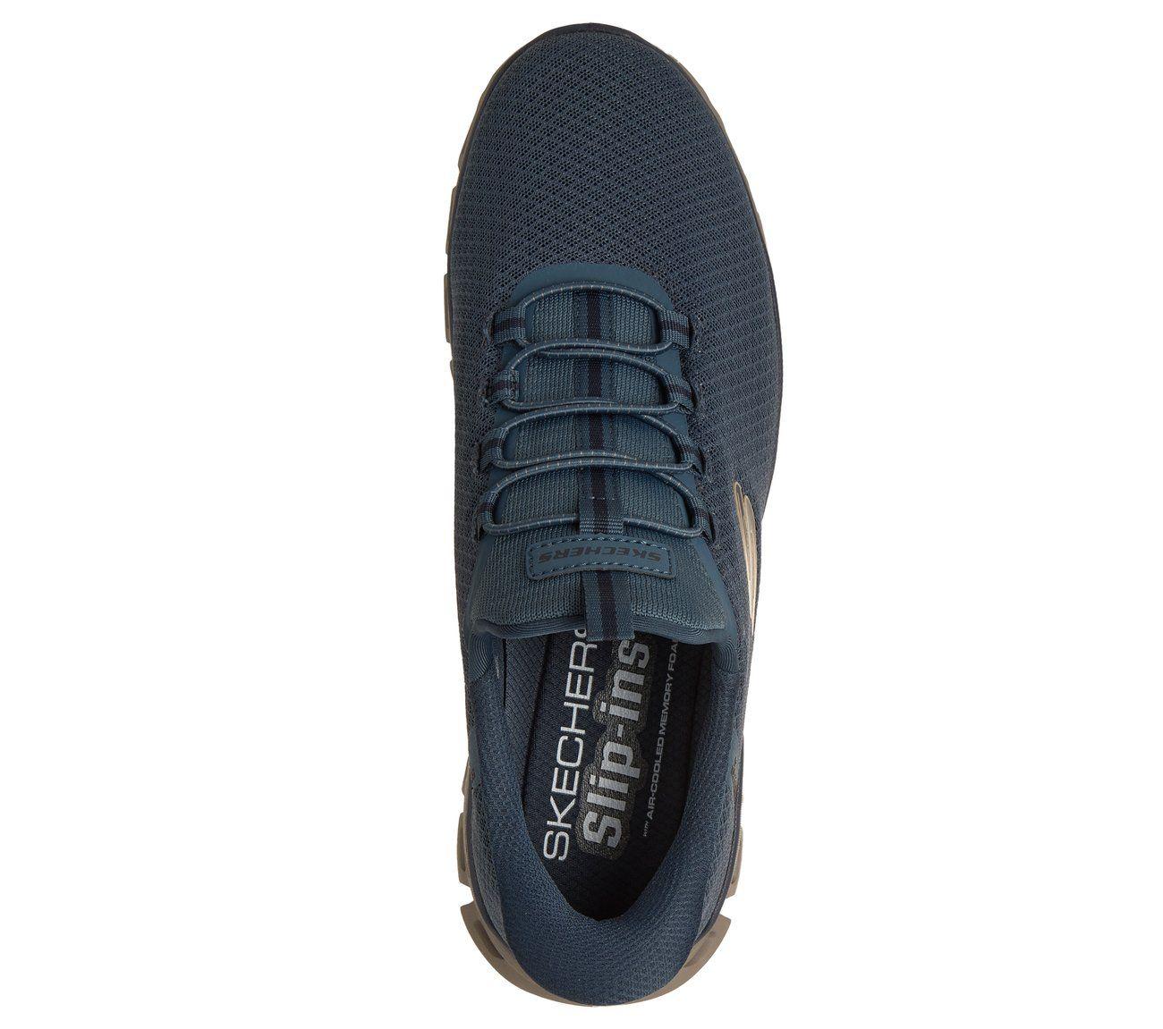 Zapatillas Hombre Slip-ins Glide-Step Noxus Azul Skechers-1