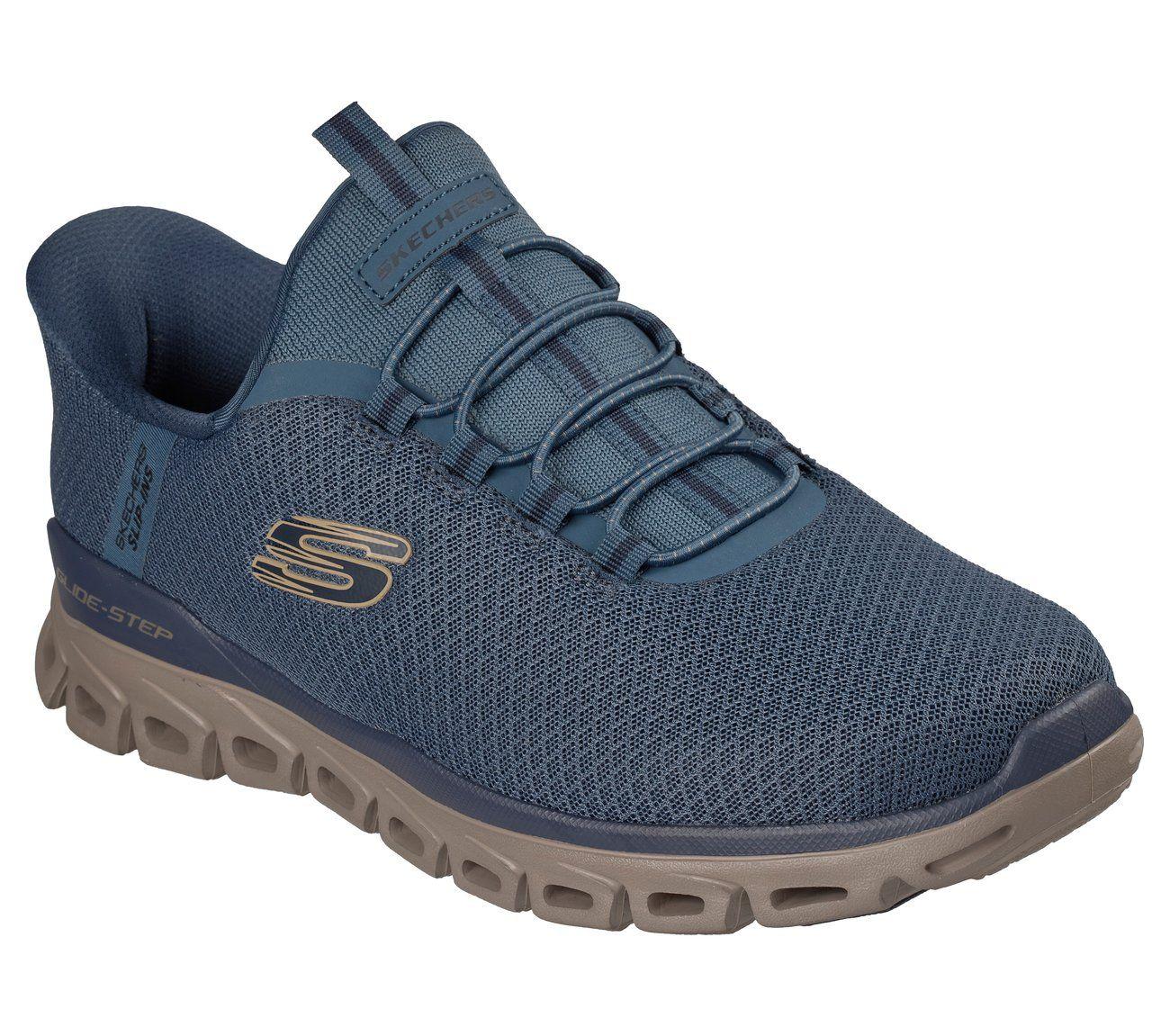 Zapatillas Hombre Slip-ins Glide-Step Noxus Azul Skechers-3