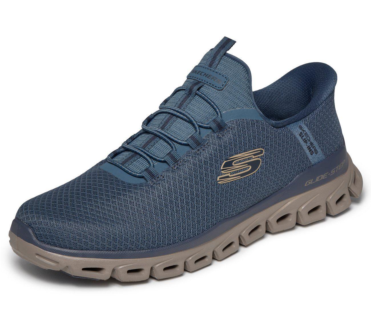Zapatillas Hombre Slip-ins Glide-Step Noxus Azul Skechers-4