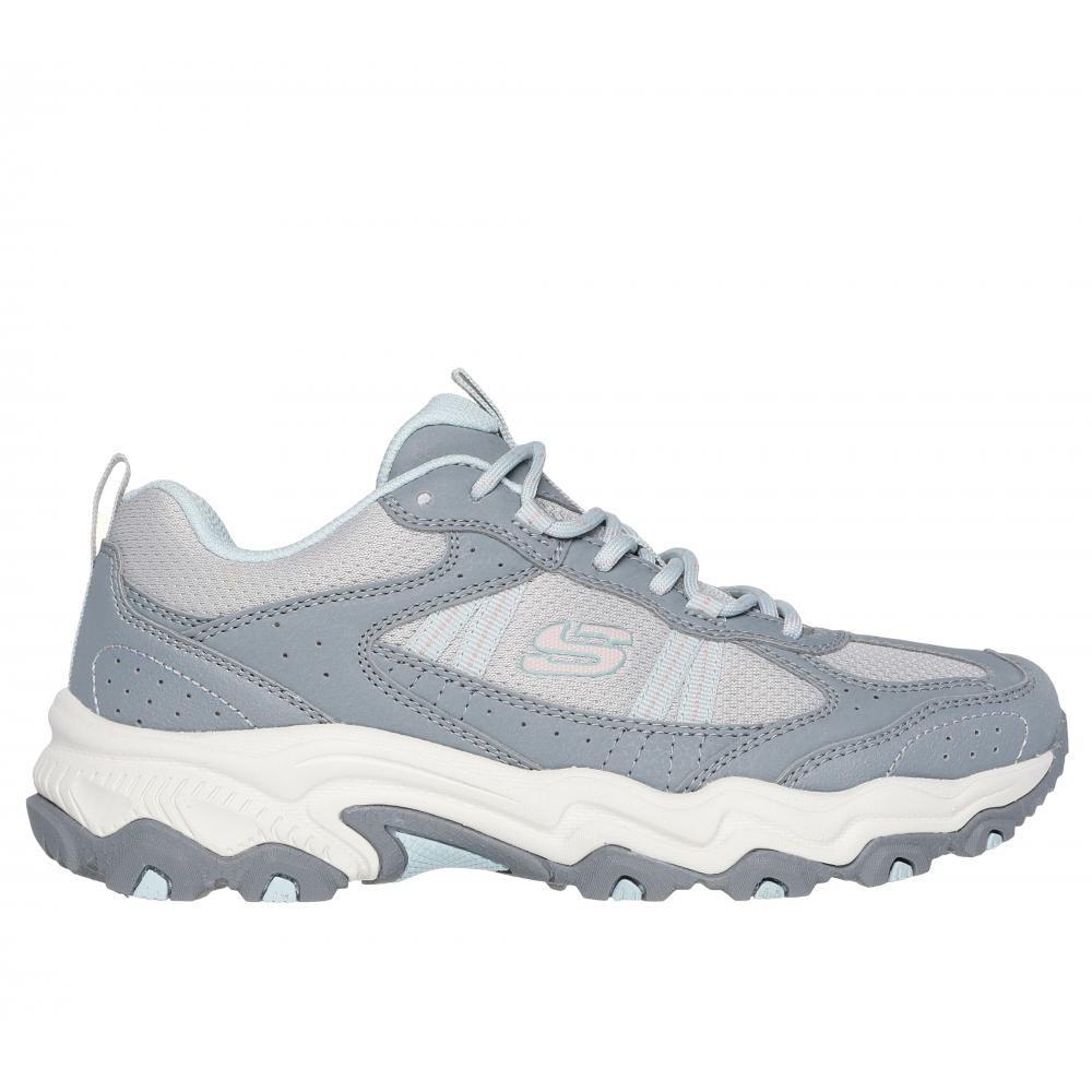Zapatilla Mujer Stamina At Gris Skechers-0