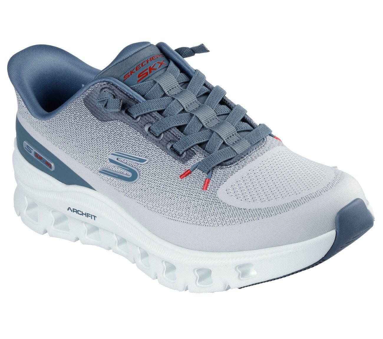 Zapatillas Hombre Slip-ins Glide-Step Pro Celeste Skechers-3