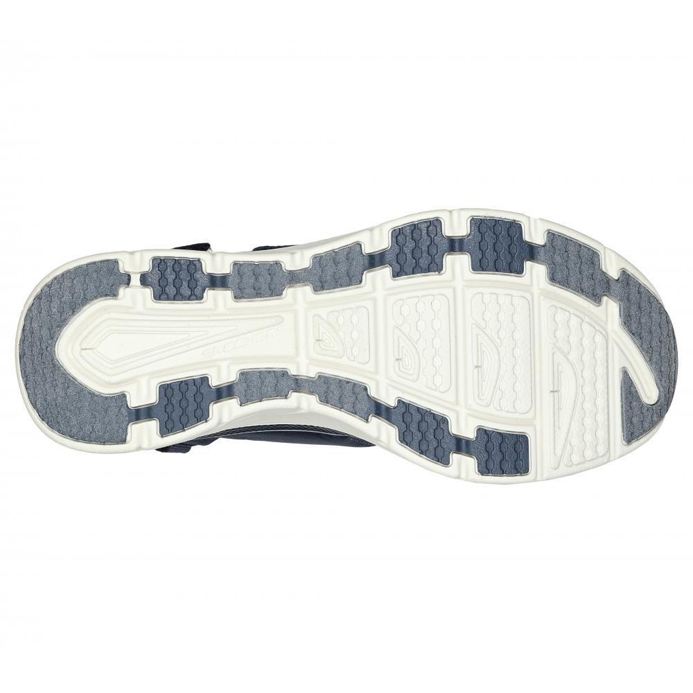 Sandalia Mujer D'Lux Walker Fresh Outlook Azul Skechers-2