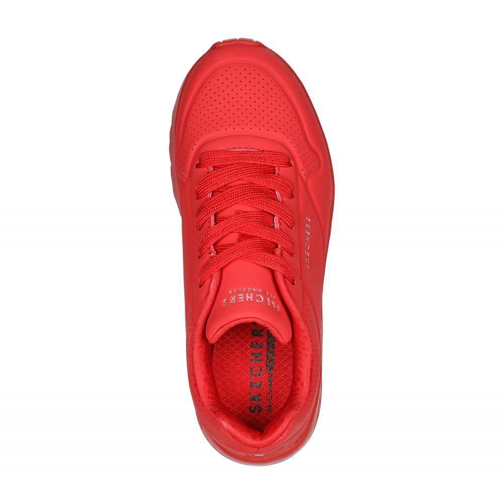 Zapatilla Niña Uno Lite In My Zone Rojo Skechers-1