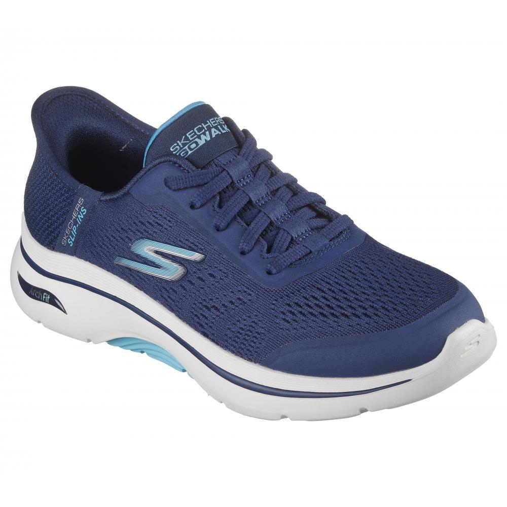 Zapatilla Mujer Skechers Slip-ins: Go Walk Arch Fit 2.0 Azul A-4