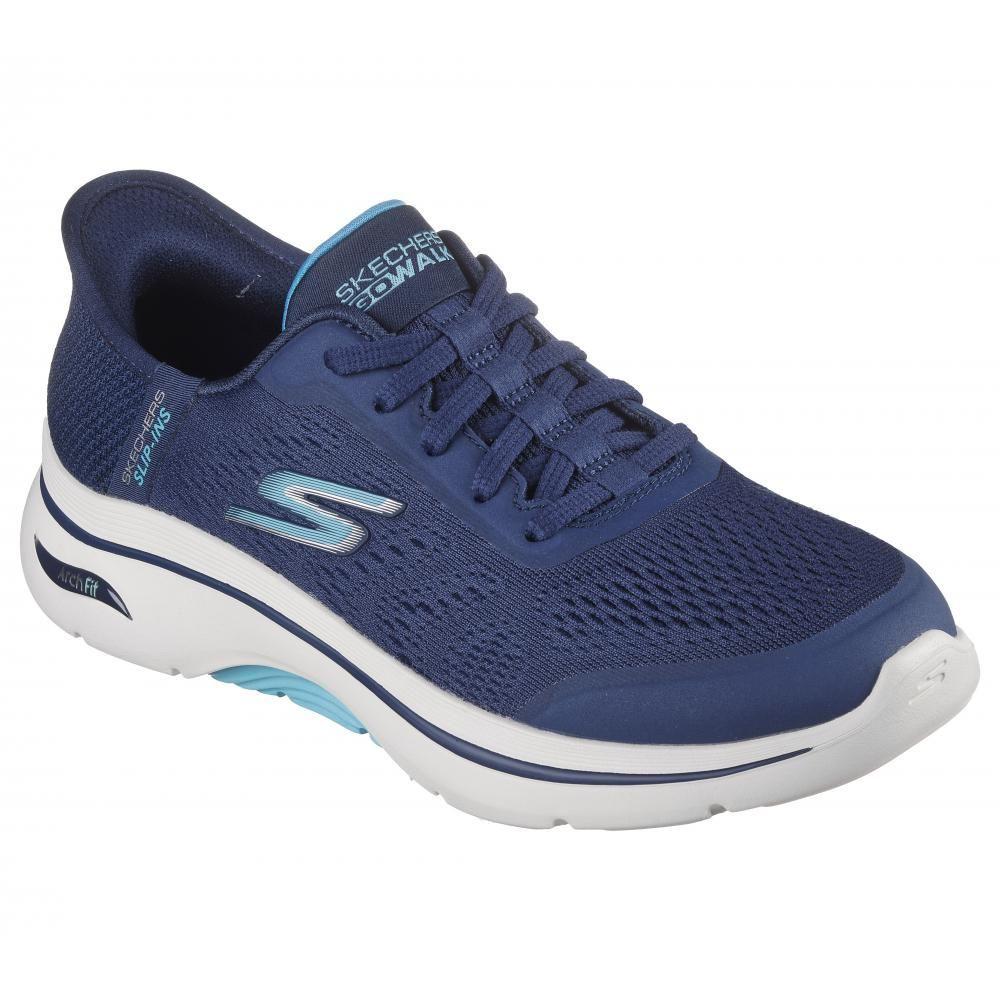 Zapatilla Mujer Skechers Slip-ins: Go Walk Arch Fit 2.0 Azul A-4