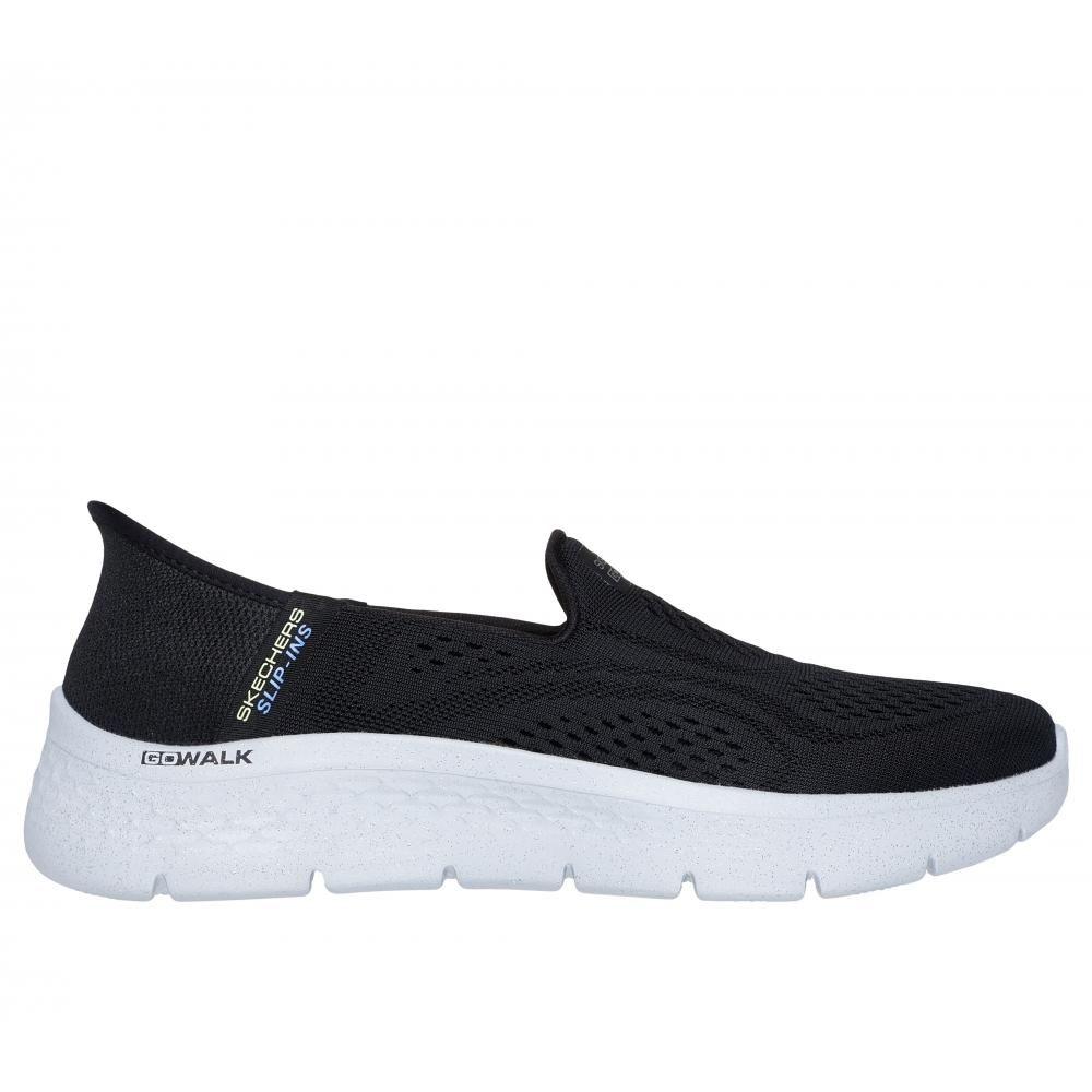 Zapatilla Mujer Skechers Slip-ins: Go Walk Flex Negro-0