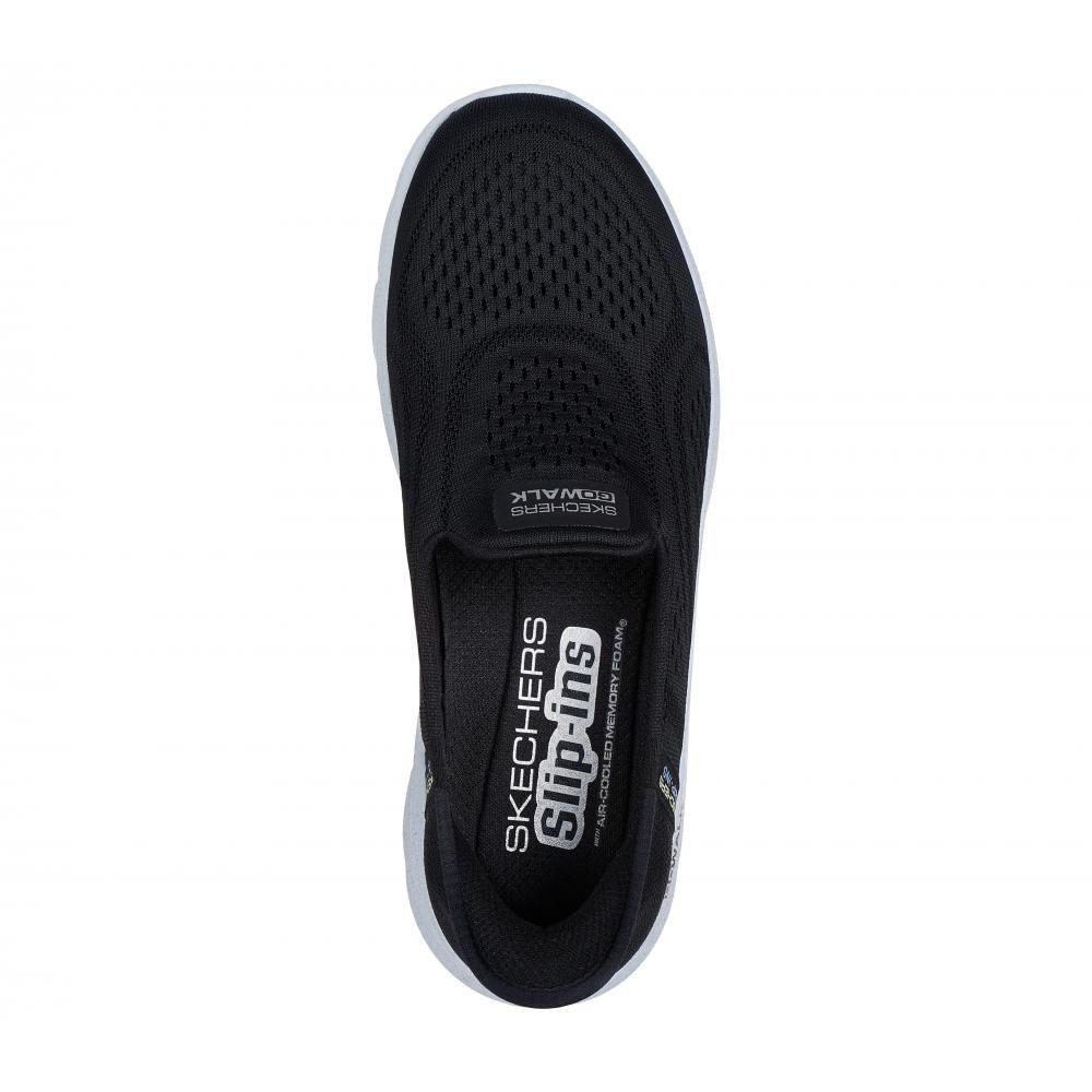 Zapatilla Mujer Skechers Slip-ins: Go Walk Flex Negro-1