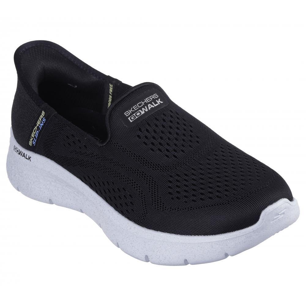 Zapatilla Mujer Skechers Slip-ins: Go Walk Flex Negro-4