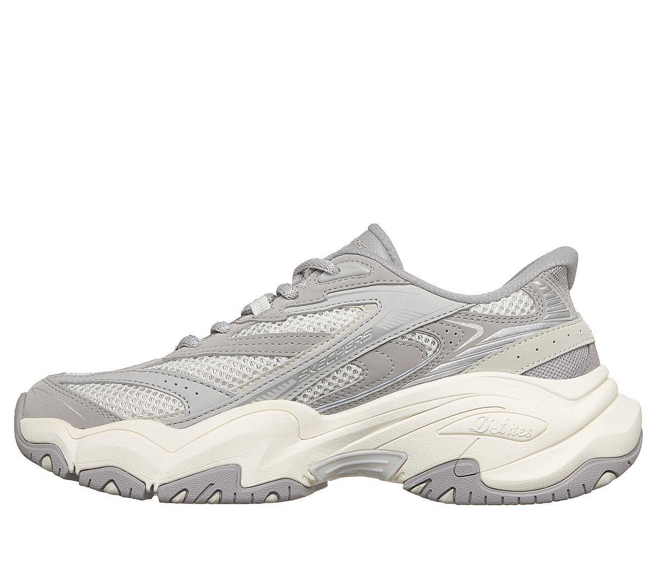 Zapatillas Skechers Mujer Slip-Ins Dlites 6.0 Gris-3