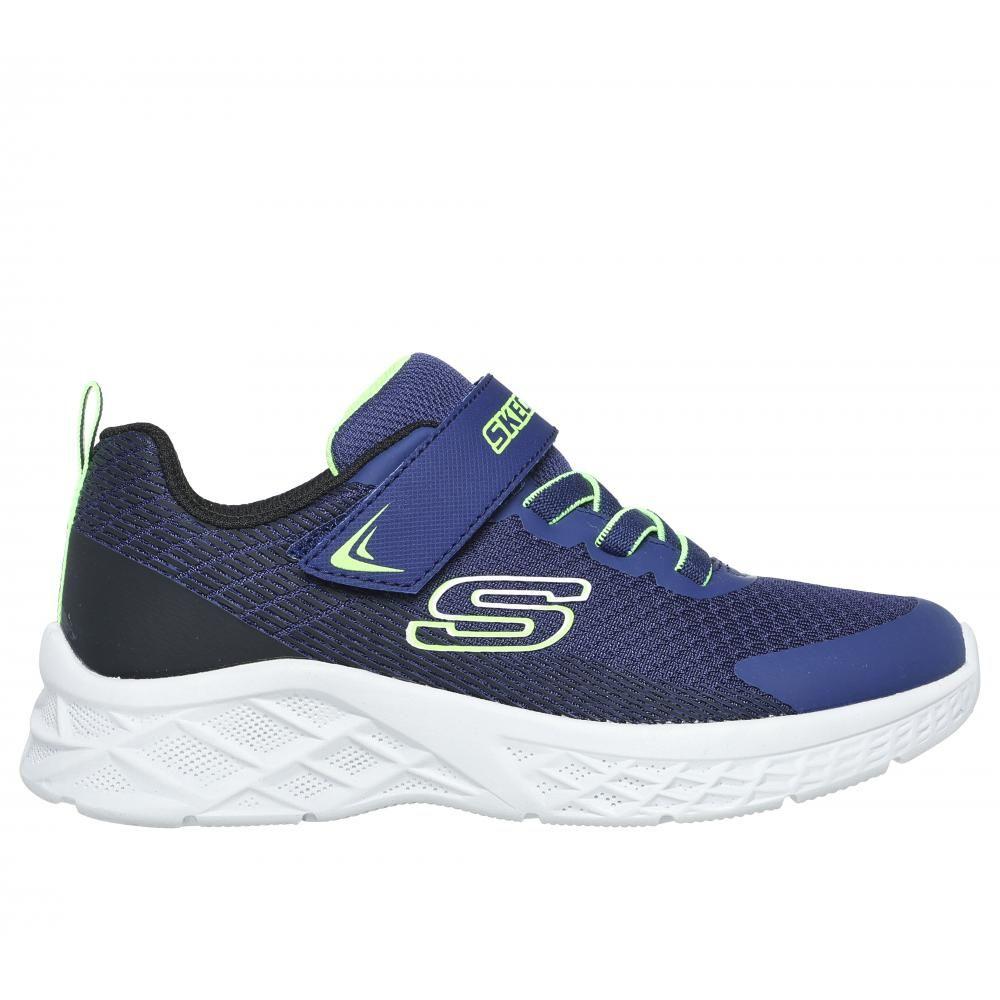 Zapatilla Niño Microspec II Zovrix Navy Skechers-0