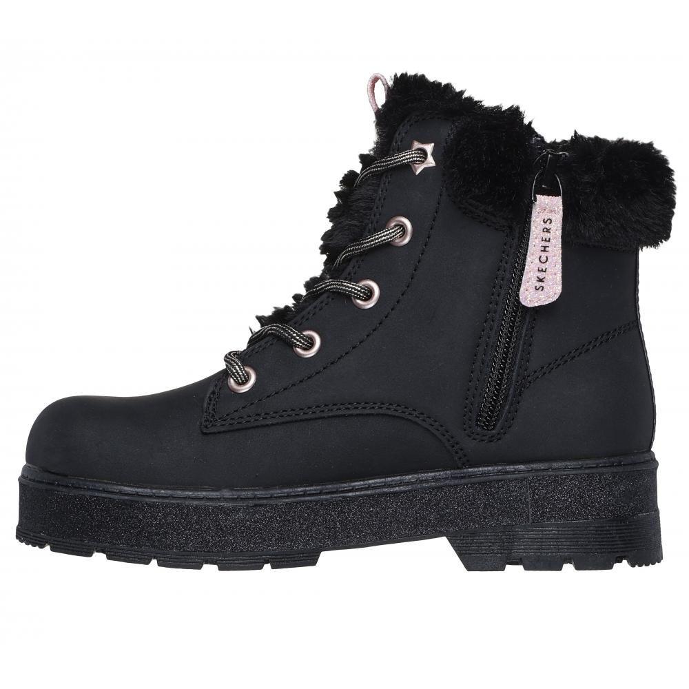 Zapatilla Niña Street Glitz Negro Skechers-3