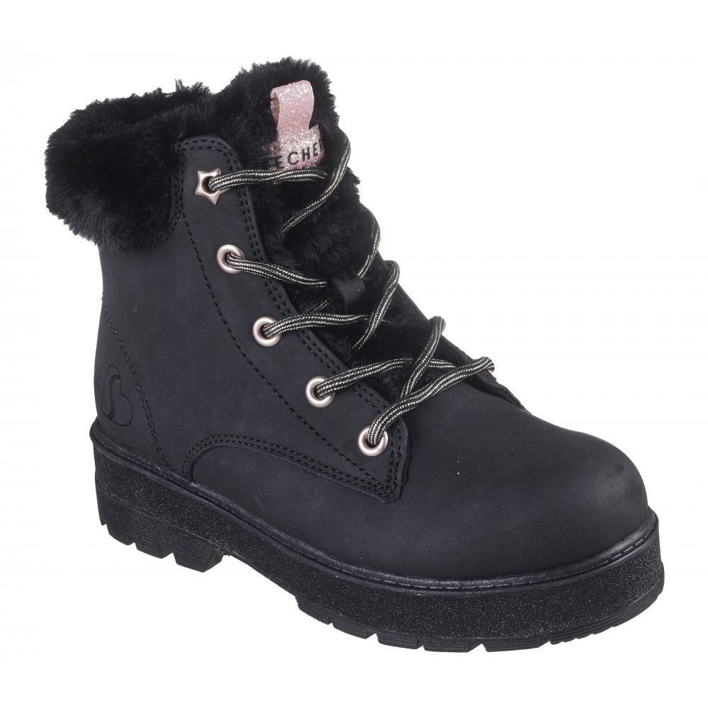 Zapatilla Niña Street Glitz Negro Skechers-4