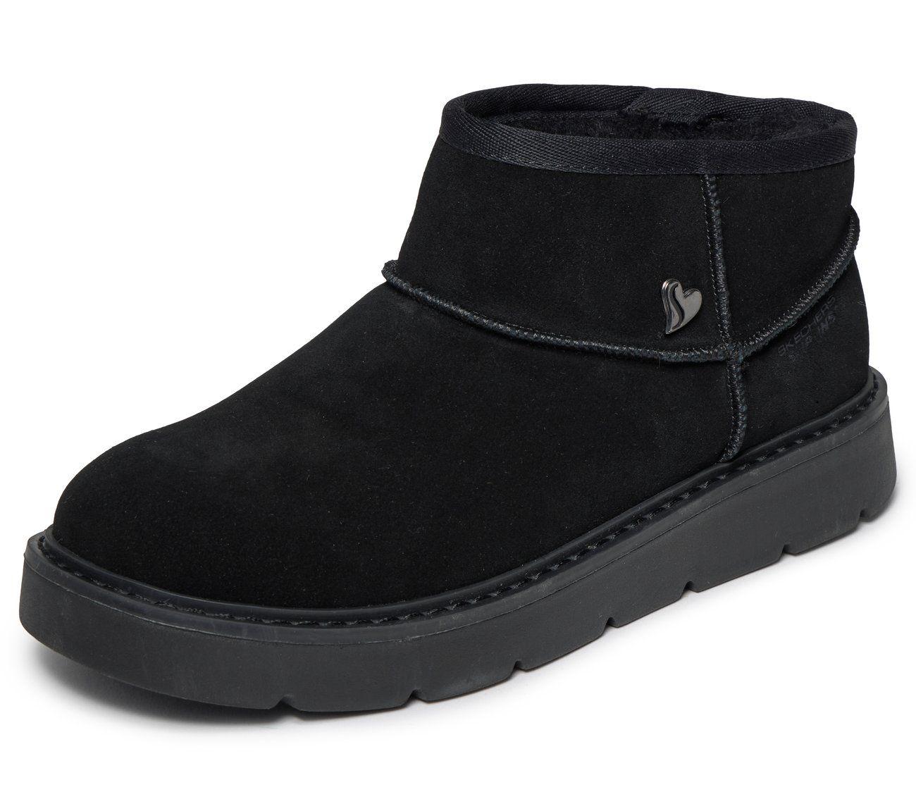 Botines Mujer Slip-ins Keepsakes Cozy Mini Negro Skechers-4