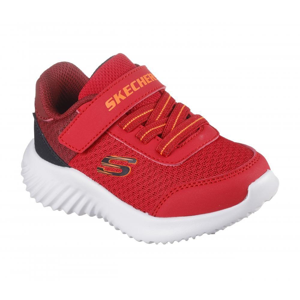 Zapatilla NiñoInfant Bounder Trezic Rojo Skechers-4