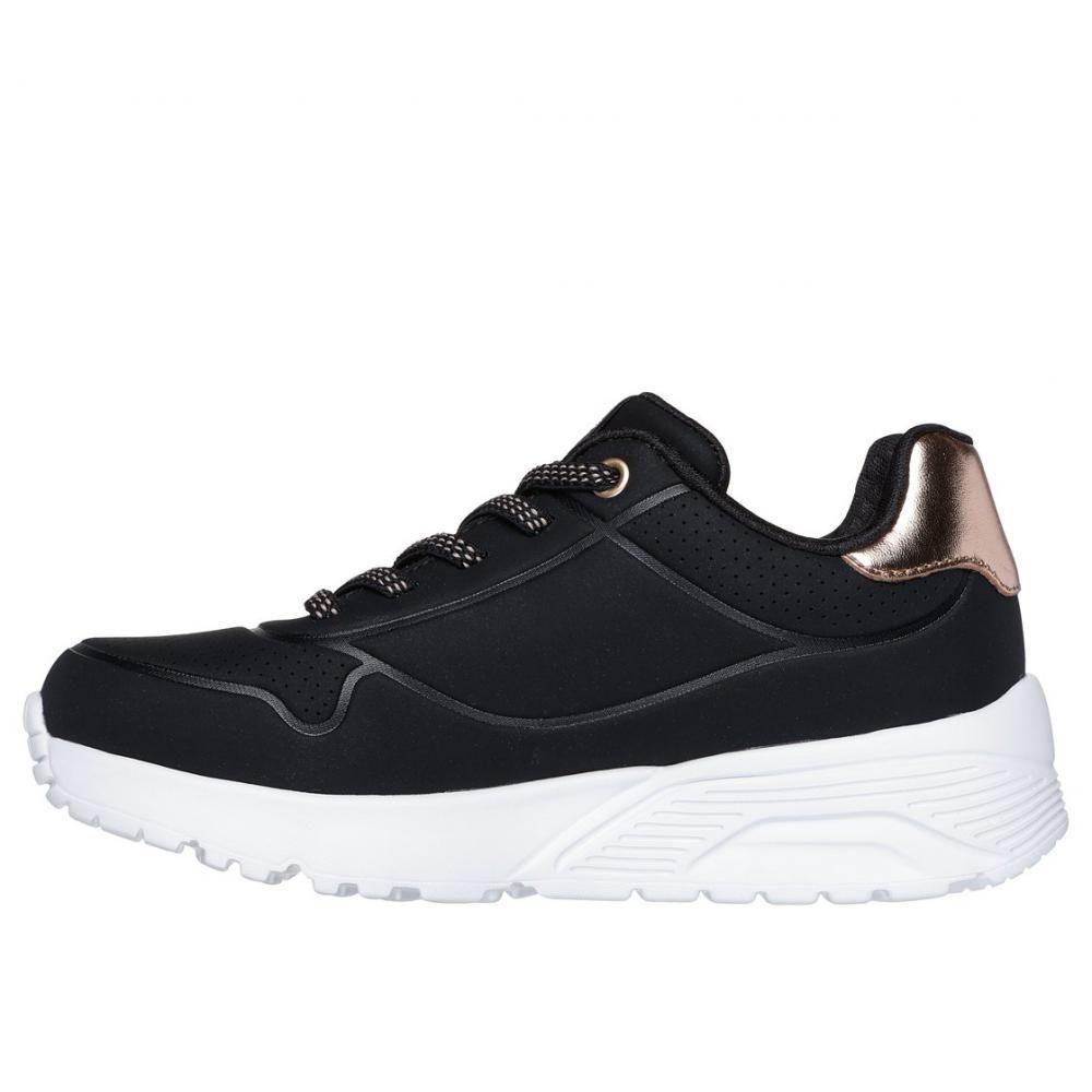 Zapatillas Niña Uno Lite Metallic Mode Negro Skechers-4