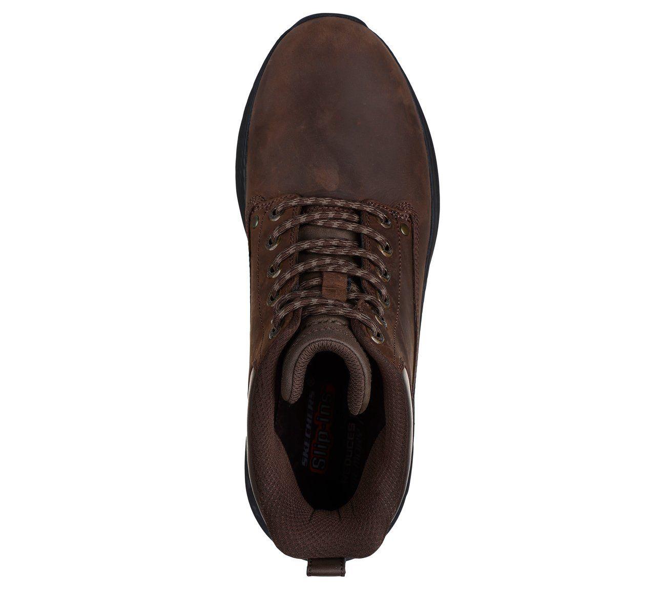 Botines Hombre Slip-ins Pollard Waylon Café Skechers-1