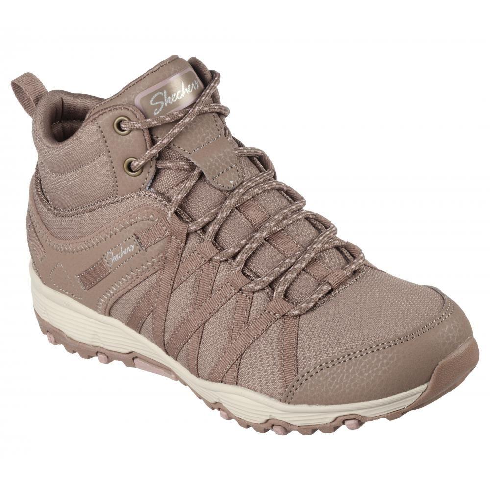 Zapatilla Mujer Seager Hiker Café Skechers-0