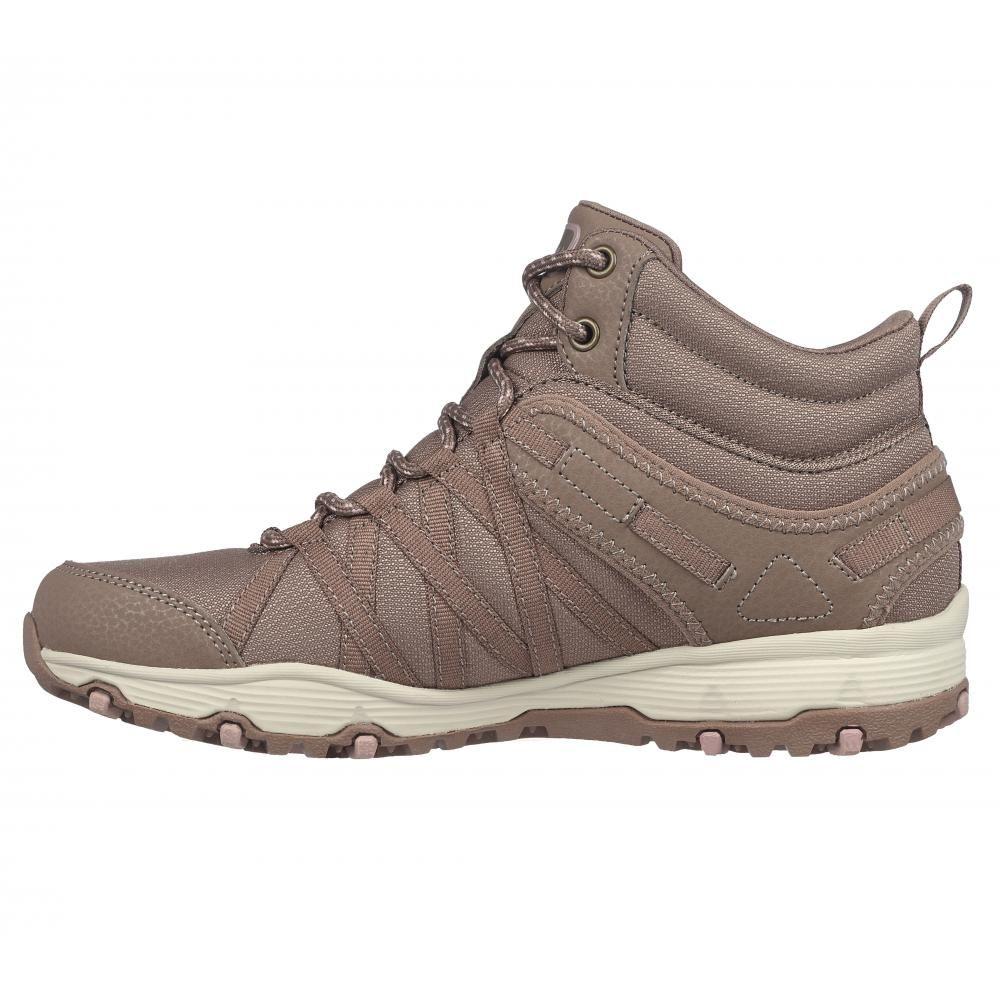Zapatilla Mujer Seager Hiker Café Skechers-3