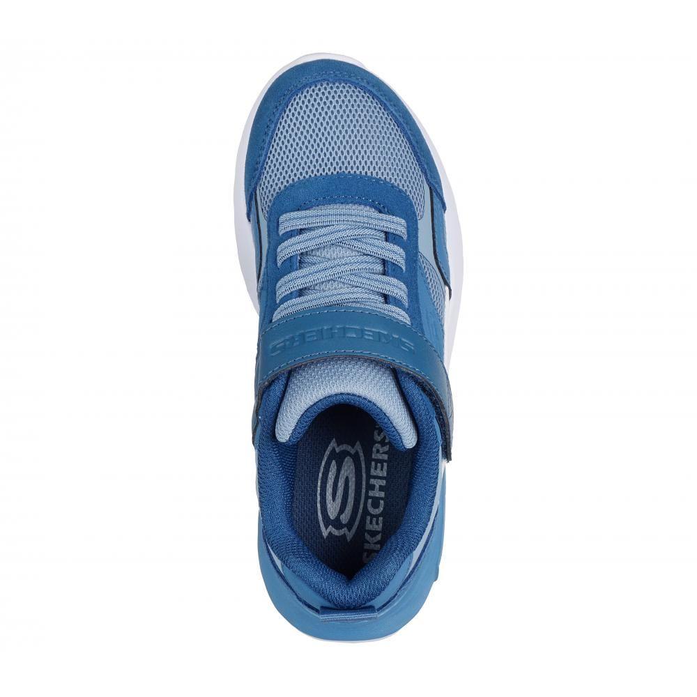 Zapatilla Niño Skx225 Celeste Skechers-1