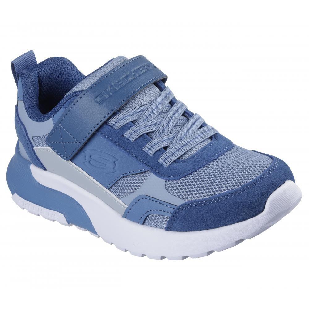 Zapatilla Niño Skx225 Celeste Skechers-4