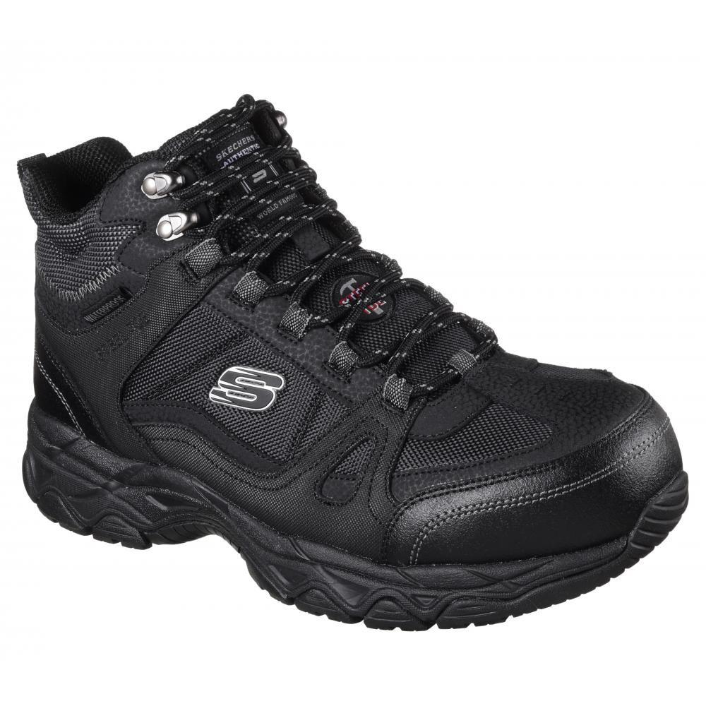 Zapato Hombre Work Ledom Negro ST Skechers-4