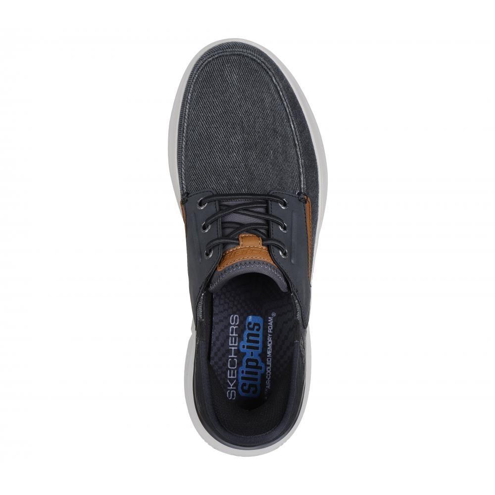 Zapatos Hombre Slip-ins Hasting BLK Negro Skechers-1