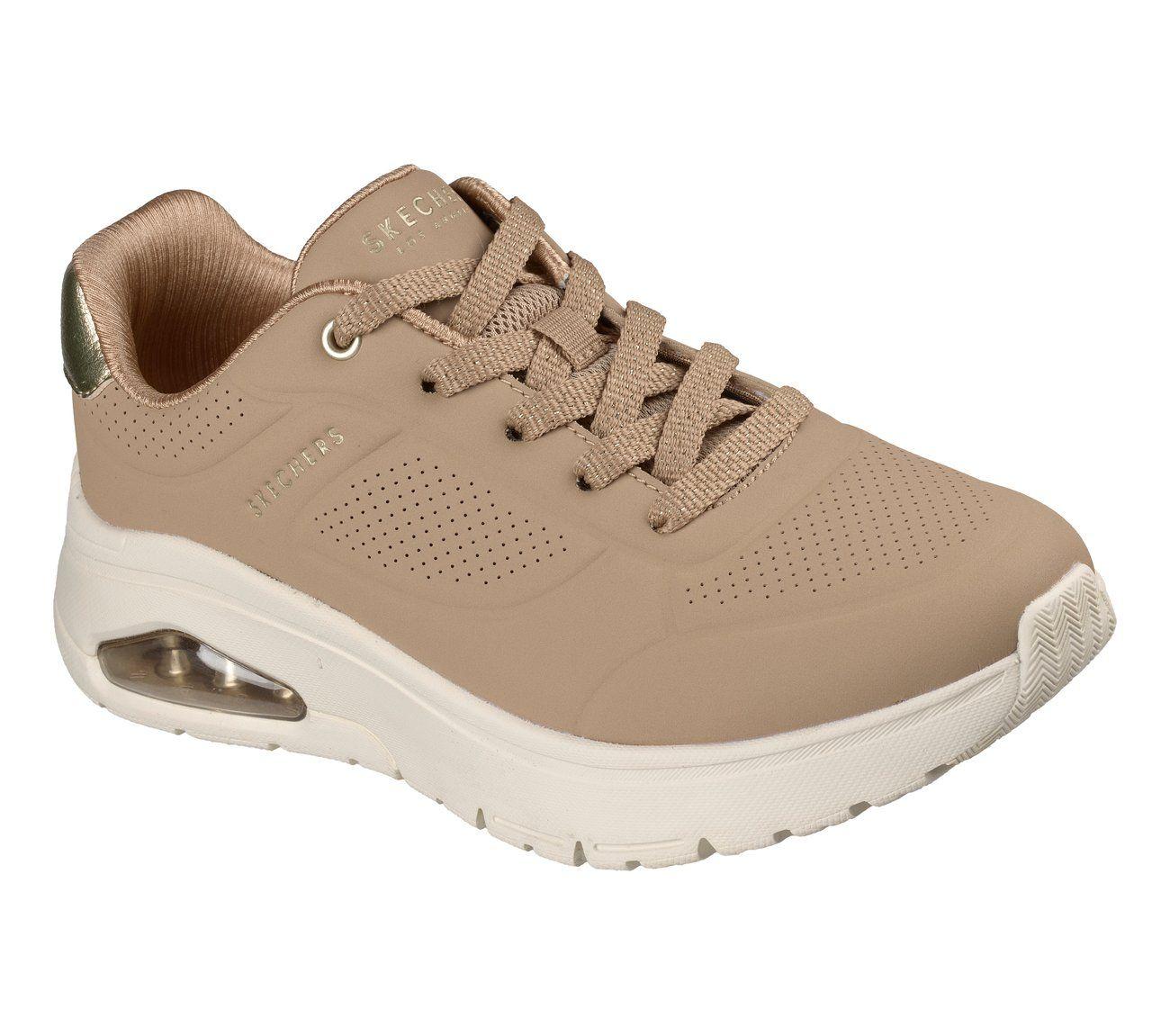 Zapatillas Mujer Uno Flex Gris Skechers-3