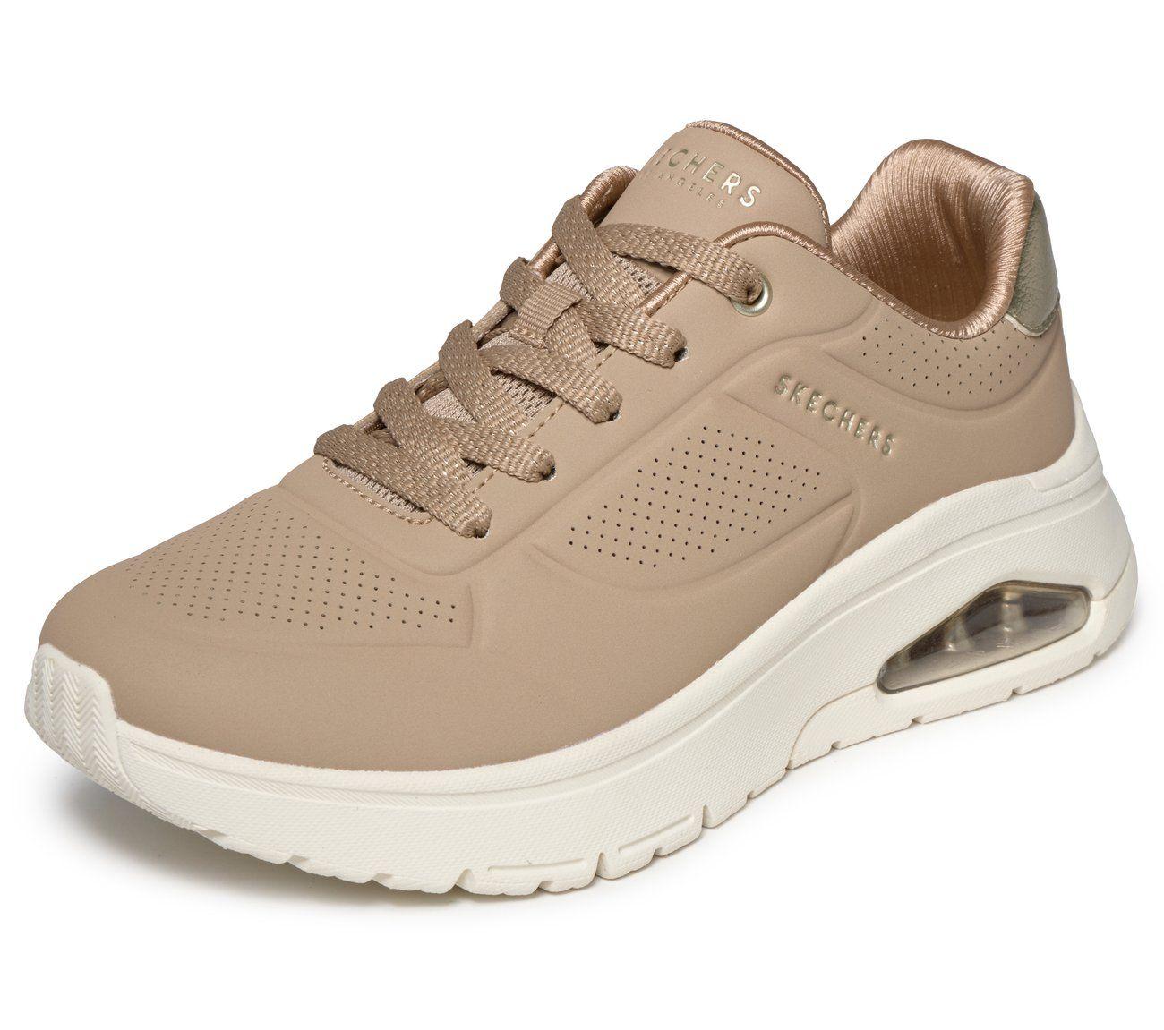 Zapatillas Mujer Uno Flex Gris Skechers-4
